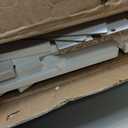 FOTOSOK Bathroom Cabinet, Bathroom Storage Cabinet with 5 Drawers, Wooden Storage Cabinets with Cut-Out Handles, 11.8 x 15.7 x 40.1 Bathrooms Floor Cabinets for Hallway/Living Room, White