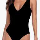 Bodysuits for Women,Tummy Control Bodysuit,Seamless Shapewear for Women Medium