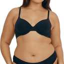 Organic Basics Women's Core Full Coverage Underwire Bra (Black, M)