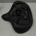 2026 New Ultra-Wide Oversized Bike Seat Cushion for Men & Women, Comfort Memory Foam Bicycle Saddle, Waterproof Universal Bike Seat for Peloton Exercise Road Mountain Cruiser Electric City Bikes