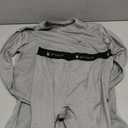 Spyder Mens Thermal Top and Bottom Set - 2 Piece Fleece Lined Thermal Shirts for Men and Long Johns Leggings Base Layer Set (Small, Heather Grey)