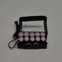 Remington Compact Ceramic Dual Voltage Hot Rollers for Long and Short Hair, Hair Setters, Hair Curlers, 1-1 " Purple/Black, 10 Piece Set