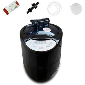 3L Sauna Steamer Machine, Portable Sauna Steamer, 1000W Steam Generator for Sauna, Steamer Pot with Remote Control, 9 Temperature Levels, 90 MIN Timer
