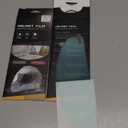 Universal Anti Fog Film for Motorcycle Helmet Visors,Helmet Visor Protector Anti Fog Sticker for Cold Mornings and Rainy Days,(2-Pack)