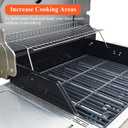 Hisencn Grill Warming Rack for Charbroil Performance 4 Burner 463377319, Replacement Parts for Char Broil 463377319 4-Burner Gas Grill, Warming Grates, Stainless Steel