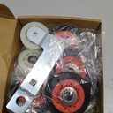 [Newest] 4392067 Dryer Repair Kit and W10837240 Dryer Idler Pulley for Maytag Bravos Whirlpool Duet Kenmore Elite Dryers,with WPW10314173 Drum Roller&661570V Belt&279640 Idler Pulley by TOMOON