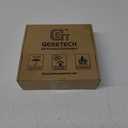 Geeetech Silk PLA Filament 1.75mm for 3D Printer, Metal-Like Shiny Consumable 1kg (2.2lbs) 1 Spool, Dimensional Accuracy +/- 0.03 mm,Metallic Silver