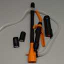 SOLALI Portable Battery Powered Gas Transfer Pump, Battery Operated Liquid Water/Fuel Transfer Pump with Adjustable Flow Control, 2.2 Gallons per Min, Electric Siphon Pumps for Fuel Diesel Gas Can