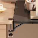 Desk Extender Tray, Black, 19.7"*9.8"*0.5"/50cm*25cm*1.2cm