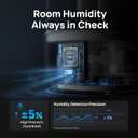 DREO Smart Humidifiers for Bedroom, 6L Top Fill Supersized Cool Mist Humidifier for Large Room, 60 Hour Runtime, Quiet Ultrasonic Humidifiers for Plants, Indoor, Home, Night Light, White