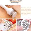 2-piece set meat tenderizer,meat tenderizer tool,meat mallet,Tenderizes meat, makes steaks evenly thick, helps marinate and shortens cooking time