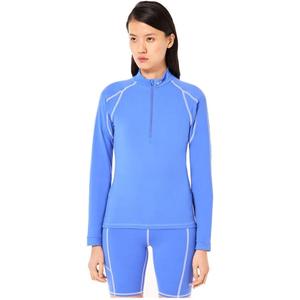 Oakley Womens Ribbed Quarter Zip, XS