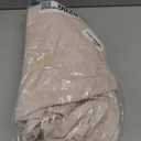 UHITECH Blackout Curtains 63 Inch Length for Living Room 2 Panels Set Pink Curtain for Girls Bedroom Linen Textured Noise Cancelling Drapes Black Out for Windows Pinch Pleated