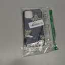 Cute Y2K Star Phone Case for iPhone 12 Pro Max Cheetah Print Black Case 6.7", Aesthetic Cool Leopard Pattern 2-in-1 Glossy Cover Shockproof Slim Soft TPU Hard PC Protection Girls Women Funda