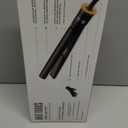 HOT TOOLS Pro Artist Black Gold Ionic 1 1/4 Inch Flat Iron - Use as Straightener for Sleek Straight Hair or Use Rounded Edges for Shiny Curls and Waves, Stylist-Preferred Styles