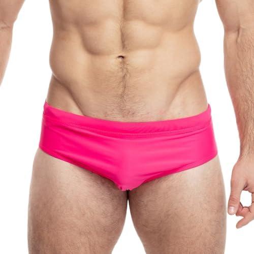 Taddlee Men Swimwear Swim Briefs Bikini Board Surf Shorts Boxer Trunks Swimsuits Red, M