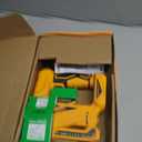 3-In-1 Cordless Nail Gun - Compatible with DEWALT 20V Battery - 18 GA Electric Brad Nailer with 1000 x 18GA Nails & 1000 x T50 Staples & 1000 x 1014J Staples for Wood & Home DIY (No Battery)