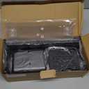 Nieifi Shower Shelves 5 Pack, Adhesive Shower Wall Shelf Organizer for Bathroom Organization, Black