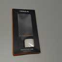 TENDLIN Magnetic Case Compatible with iPhone 14 Pro Max Case Wood Grain with Carbon Fiber Texture Design Leather Hybrid Slim Case (Compatible with MagSafe) Black