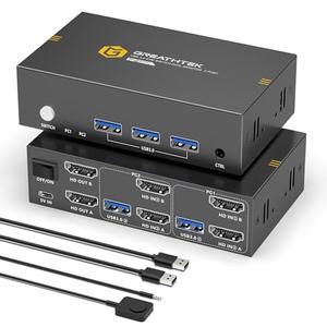 kvm Switch hdmi 2 Port,8K@60HZ