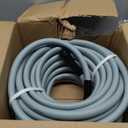Flexzilla Colors Garden Hose 5/8 in. x 75 ft., Lightweight All-Weather Water Hose, Durable and Flexible, Leak-Free Connections, Slate Gray