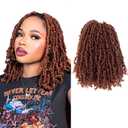 10 Inch 10 Packs Yanky Twist Crochet Hair Pre-twisted Ginger Red Kinky Mini Spring Twist Small Curly Senegalese Twist Braids (350#)