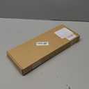 FENIFOX Keyboard and Mouse Wireless, USB 2.4GHz Combo Silent Quiet Low Profile Compact Full Size Flat Slim Thin Portable with Number Pad Soft Cover for PC Laptop Computer Office - White & Silver