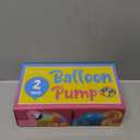 Balloon Pump Hand Held, Inflator Air Pump for Balloons - 2Way Dual Action, 2Pack: Friends can Help - Easy to Use, 100% Lifetime Satisfaction  - Sturdy Ballon Inflator Pump