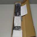 Tecmojo 2 Post 8U Desktop Sever Rack Small Open Frame Rack for 19 inch AV/Data/Audio/Studio Equipment Free Standing Home/Office Rack, Tapped Hole, Black