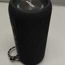 Ortizan Portable Bluetooth Speaker x Stocking Stuffers: IPX7 Waterproof, Wireless, Big Sound, Deep Bass, Dual Pairing, 30H Playtime, White Elephant Gift for Adults Men Women Teen Boys Girls (Black)