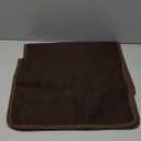 MIULEE Set of 2 Non Slip Shaggy Bathroom Rugs Extra Thick Soft Bath Mats Plush Microfiber Absorbent Water for Tub Shower Machine Washable (Brown, 16x24 Inches)