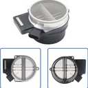 Mass Air Flow Sensor MAF Compatible with Chevrolet Silverado Suburban Escalade Tahoe Yukon 99-07 /Cadillac Rainier Deville Eldorado 00-05 /Pontiac 05-06 Replaces OE 213 4160 25318411 86-8411