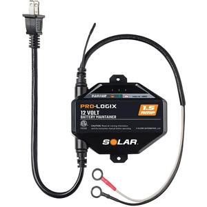 Clore Automotive SOLAR 1002 1.5 Amp 12V Automatic Onboard Battery Charger