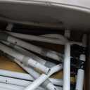 Adjustable Medical Bedside Commode Chair with Padded Backrest, Drop Arm Support, Height Adjustable