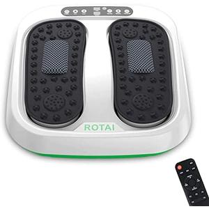 Foot Massager Machine with Heat, Shiatsu Vibration Feet Massager with Remote, Deep Kneading Therapy, Improve Circulations and Body Flow for Plantar Fasciitis, Neuropathy