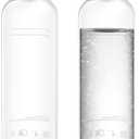 PHILIPS Carbonating Bottles ADD916/37, 1L Twin Pack Reusable PET Sparkling Water Bottles Compatible Sparkling Water Maker, 2 Pack for ADD4902BKOQ/37, ADD4902WHOQ/37 and ADD4901GROQ/37, ADD4901BKOQ/37, (Silver)