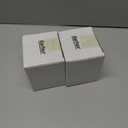 2 x Red 3 Gang Waterproof Boat Switch Panel with 3.1A USB and 12V Cigarette Lighter Socket Marine Switch Panel for Boats, Trucks, RVs