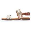 Flat Sandals Leather Algar for Girls, Size 5
