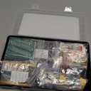 2200 pcs Electronic Component Assortment Kit, Capacitors, Resistors, Transistors, Inductors, Diodes, Potentiometer, IC, LED and PCB