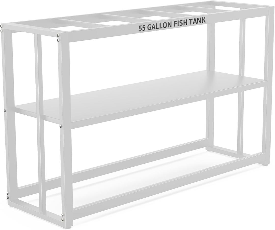 Akenow 55-75 Gallon Fish Tank Stand,48.5 x14.9 x 29.2 Inch Aquarium Stand