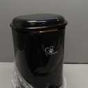 Dog Poop Trash Can Outsides, 18L/4.76 Gal Portable Waste Bin with Lid and Removable Inner Odor Control for Indoor Outdoor Dog Waste Station for Bathroom &Kitchen -45 Waste Bags Black