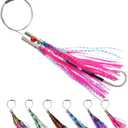 VIKETECH 10 6oz Stainless Deep Sea Fishing Trolling Lure for Marlin Tuna Mahi Mahi Wahoo Sailfish Dolphin Saltwater Offshore Big Game Trolling Lures Included Mesh Bag (Pink)