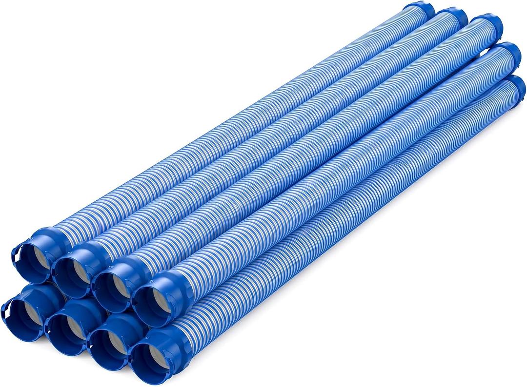 Upgrade Pool Vacuum Hose, 8 Pack Twist Lock Pool Cleaner Hose Replacement