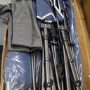 Slendor XXL Camping Cot, Oversized Camping Bed, 79" L x 32" W x 19" H Sleeping Cot with Mattress, Carry Bag, Camp Cot Bed for Travel, Guest, Support 900lbs, Blue Cot+ Blue Pad