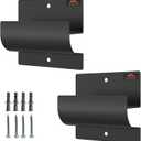 Ladder Hooks for Garage Wall,Ladder Hanger for Garage Wall,Wall Mount Wheelbarrow Hanger, Patio Furniture, Chair & Ladder - Ladder Holder Wall Mount (2 Pack)