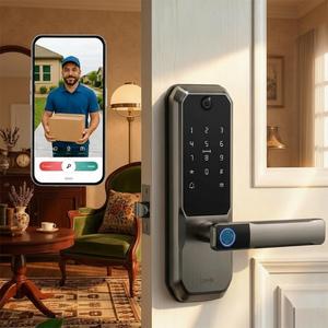 UMIKSMART WiFi Smart Door Lock with Camera, Fingerprint Keypad, App Control
Fingerprint, PIN and IC card access with HD camera and remote control for apartments and rental properties