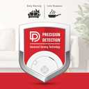 First Alert BRK Combination Smoke & Carbon Monoxide Alarm, Battery Operated Detector with Test & Silence Button, SMICO100, 1-Pack
