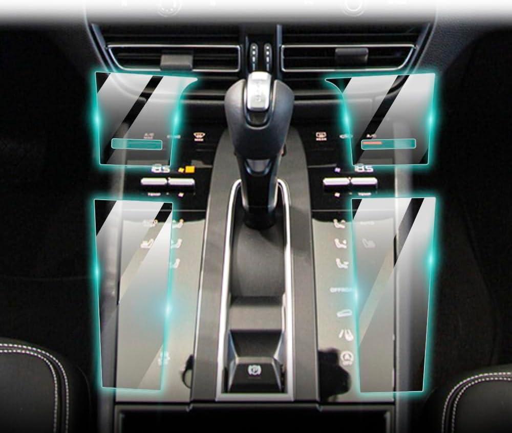 IPG ProActive Made for Porsche 2022-2024 2025 Macan T Display 9H Hardness Screen Protector Nano Ceramic Film Ultra Responsive High Clarity Anti Scratch (Center Console Set)