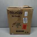 Niceday Steppers for Exercise, Stair Stepper with Resistance Bands, Mini Stepper with 300LBS Loading Capacity, Hydraulic Fitness Stepper with LCD Monitor