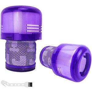 2-Pack Washable & Reusable HEPA Filter Compatible with Dyson V11 & V15 Vacuum Animal/Torque Drive/Complete/Extra & V15V&15s Detect/Detect Submarine Replacement for Part 970013-02